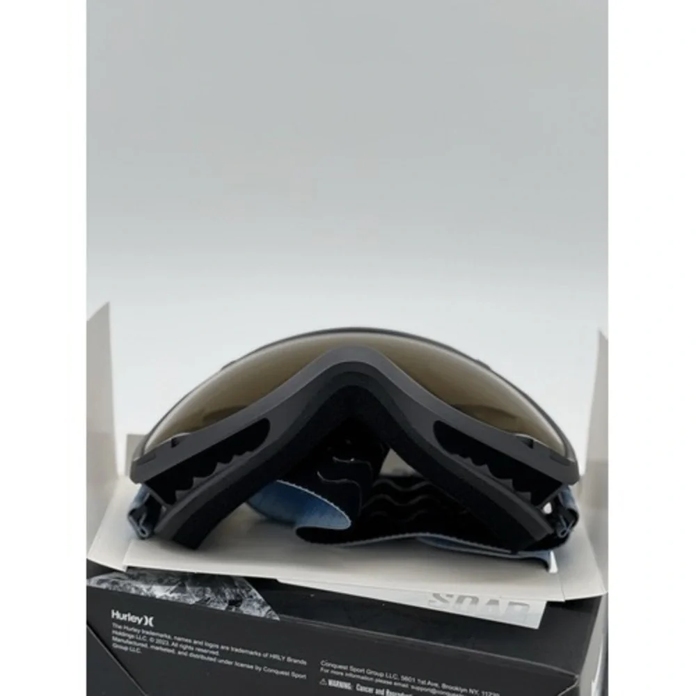 Hurley Soar Spherical Snow Google Hellos Mirrored Blue New In Box